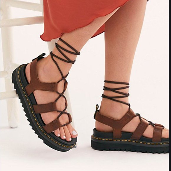 nartilla lace up leather sandals